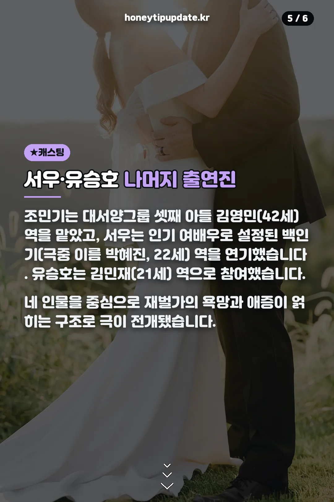 나머지 출연진 소개